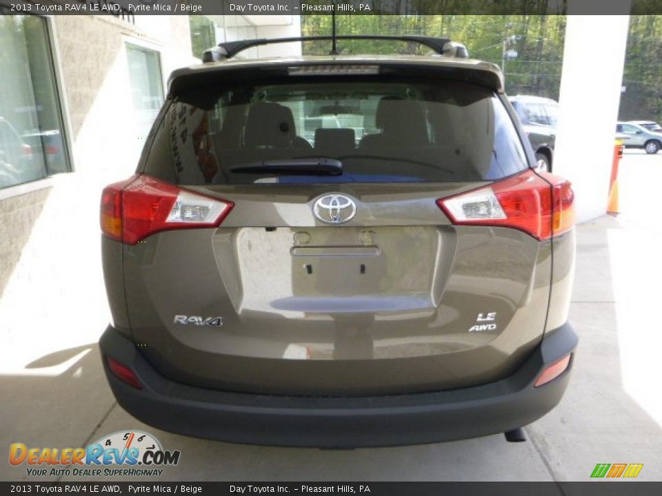 2013 Toyota RAV4 LE AWD Pyrite Mica / Beige Photo #3