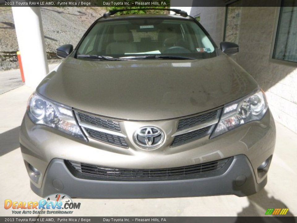 2013 Toyota RAV4 LE AWD Pyrite Mica / Beige Photo #6