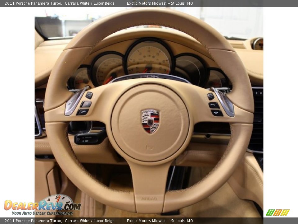 2011 Porsche Panamera Turbo Steering Wheel Photo #33