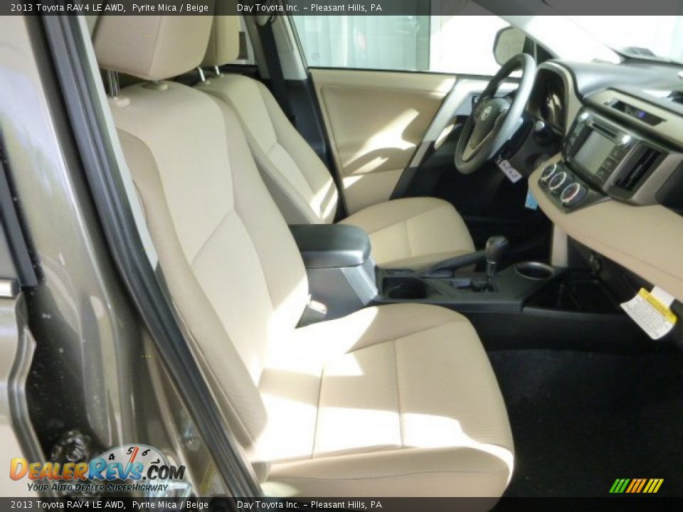 2013 Toyota RAV4 LE AWD Pyrite Mica / Beige Photo #9