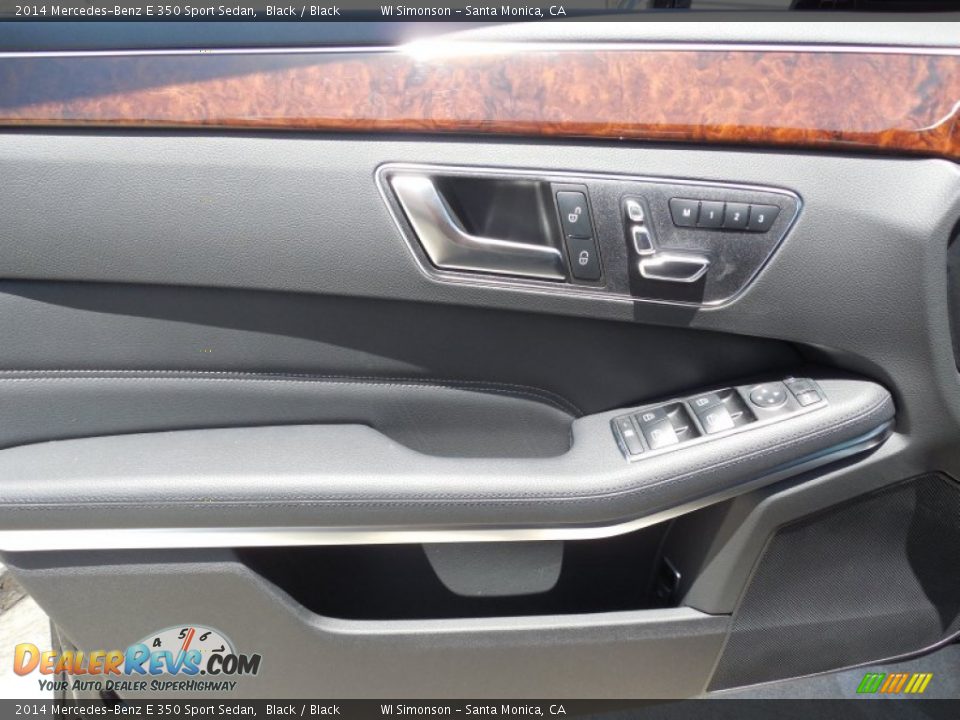 2014 Mercedes-Benz E 350 Sport Sedan Black / Black Photo #6