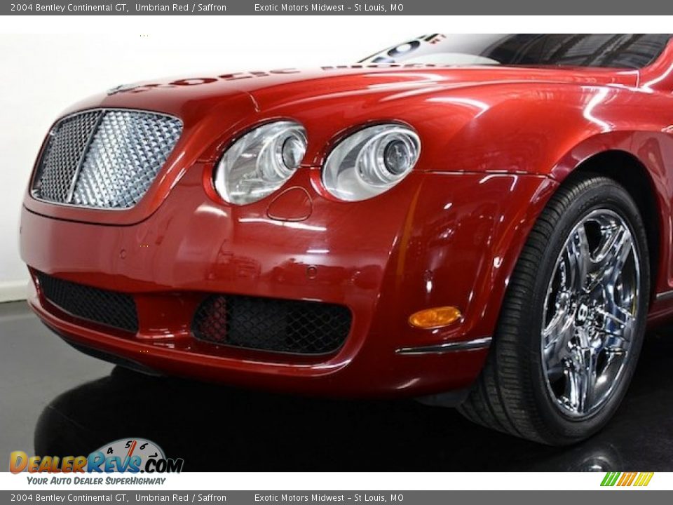 2004 Bentley Continental GT Umbrian Red / Saffron Photo #20