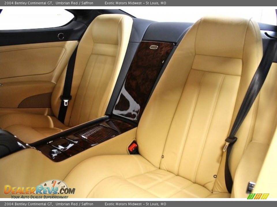 Rear Seat of 2004 Bentley Continental GT  Photo #35