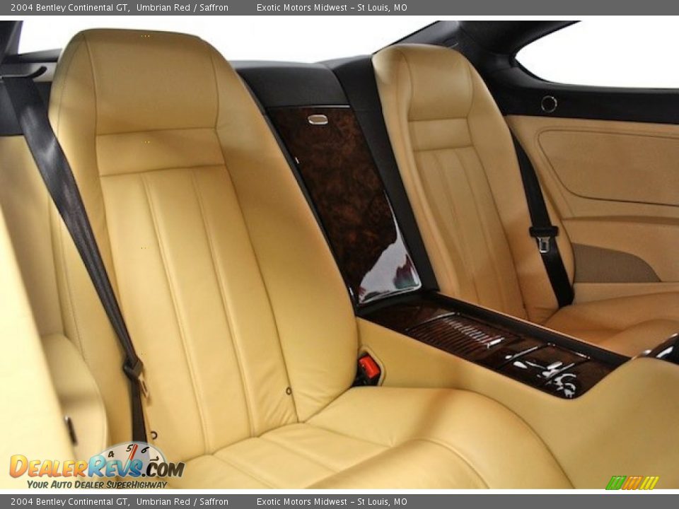 Rear Seat of 2004 Bentley Continental GT  Photo #36