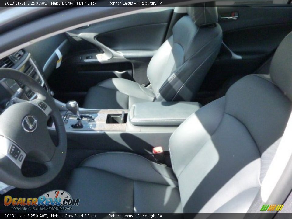 2013 Lexus IS 250 AWD Nebula Gray Pearl / Black Photo #10