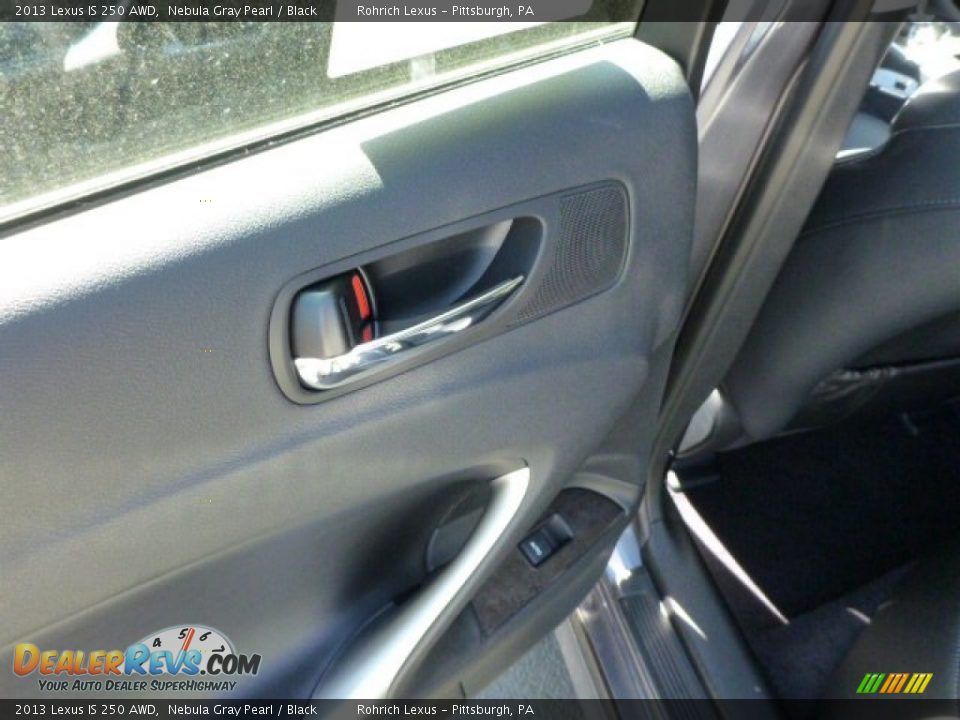 2013 Lexus IS 250 AWD Nebula Gray Pearl / Black Photo #13