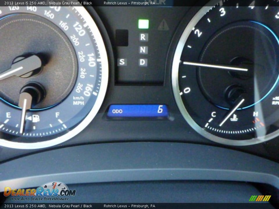 2013 Lexus IS 250 AWD Nebula Gray Pearl / Black Photo #19