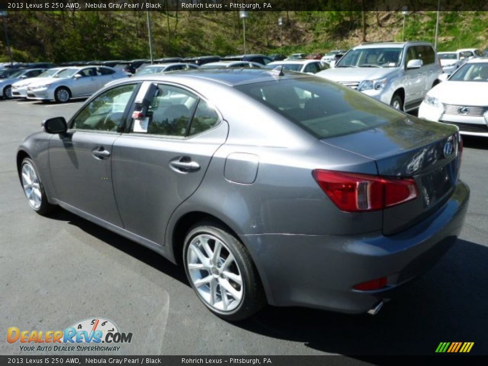 2013 Lexus IS 250 AWD Nebula Gray Pearl / Black Photo #2