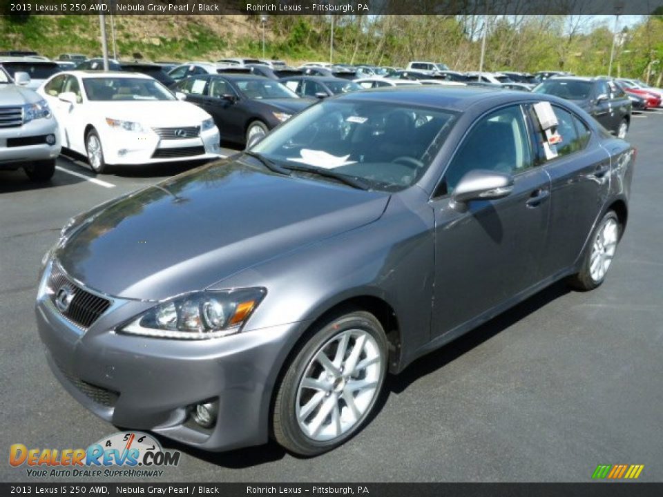 2013 Lexus IS 250 AWD Nebula Gray Pearl / Black Photo #8