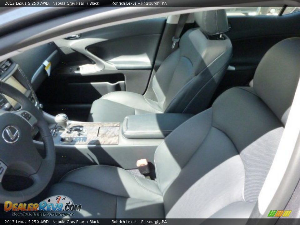 2013 Lexus IS 250 AWD Nebula Gray Pearl / Black Photo #10