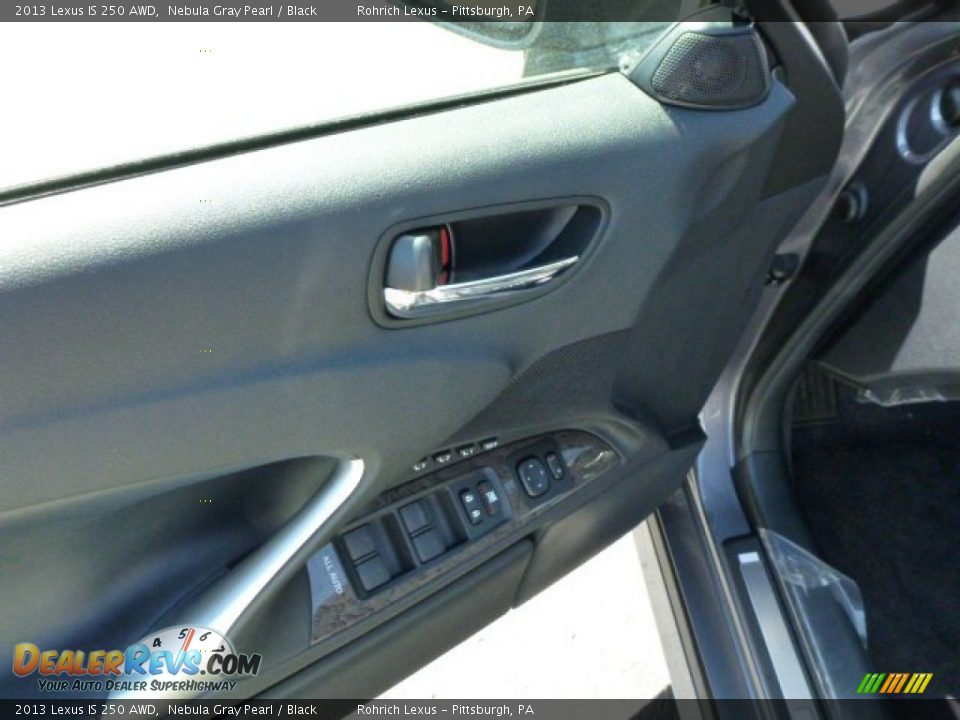 2013 Lexus IS 250 AWD Nebula Gray Pearl / Black Photo #14
