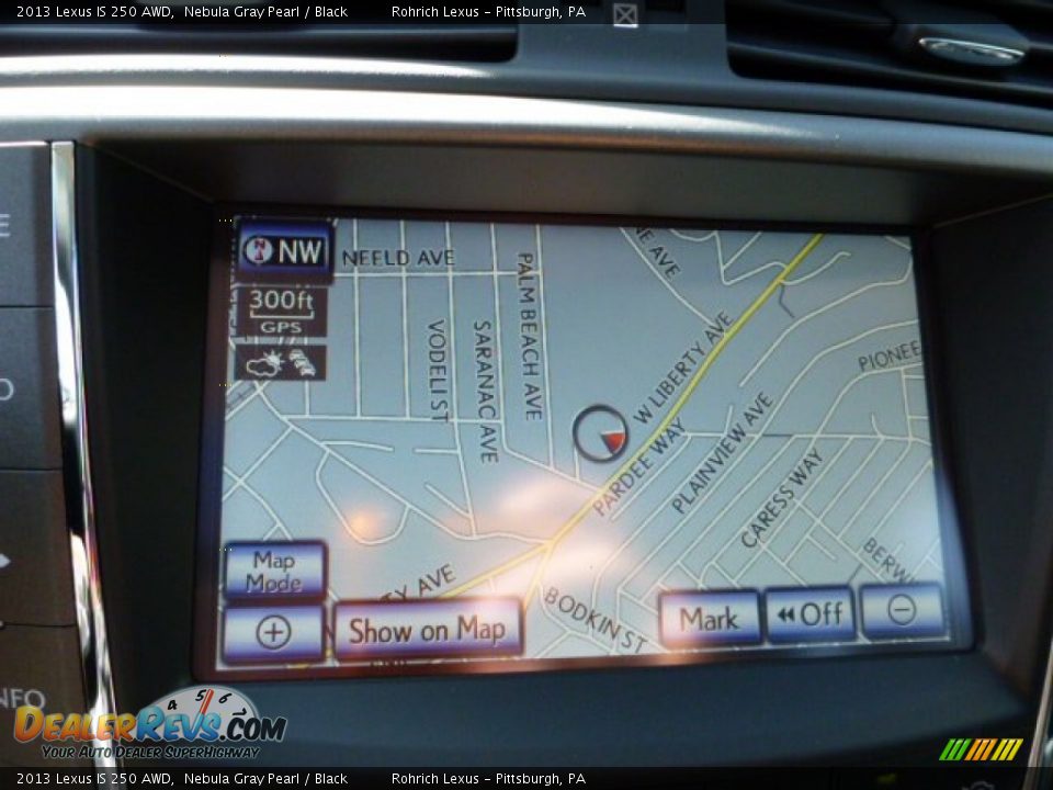 2013 Lexus IS 250 AWD Nebula Gray Pearl / Black Photo #17