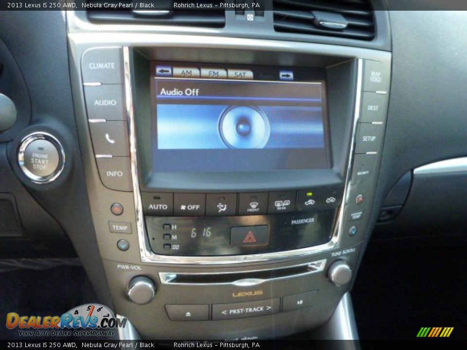 2013 Lexus IS 250 AWD Nebula Gray Pearl / Black Photo #19