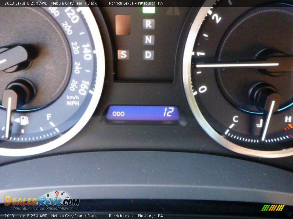 2013 Lexus IS 250 AWD Nebula Gray Pearl / Black Photo #20
