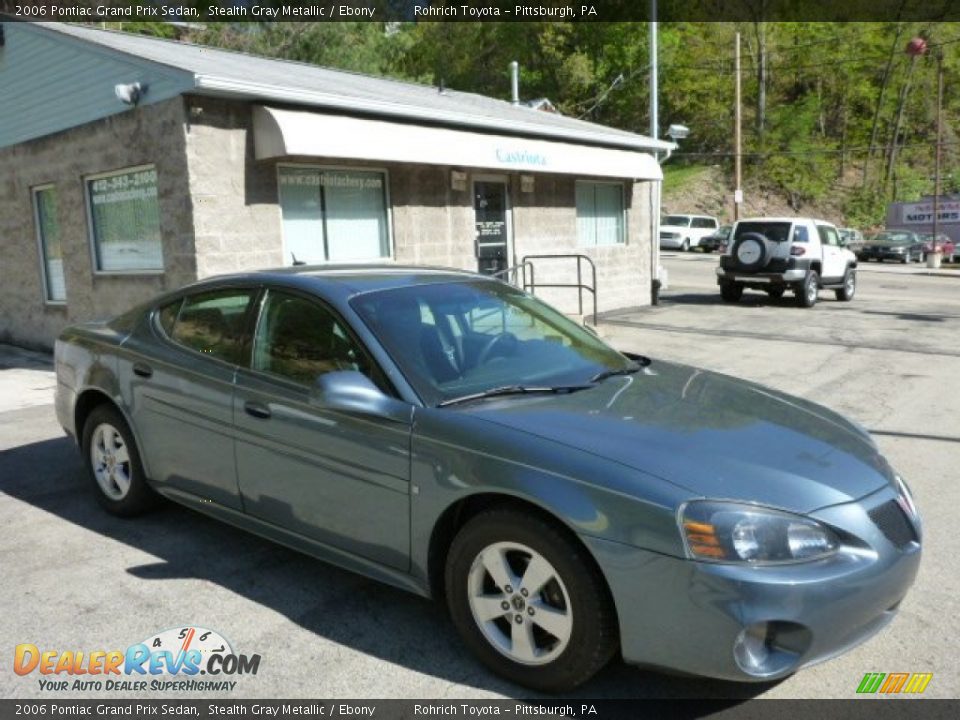 2006 Pontiac Grand Prix Sedan Stealth Gray Metallic / Ebony Photo #1