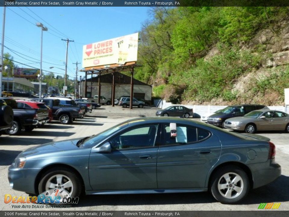 2006 Pontiac Grand Prix Sedan Stealth Gray Metallic / Ebony Photo #2