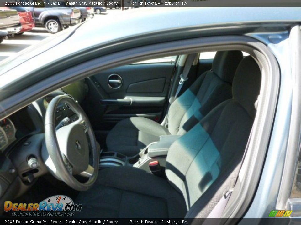 2006 Pontiac Grand Prix Sedan Stealth Gray Metallic / Ebony Photo #4