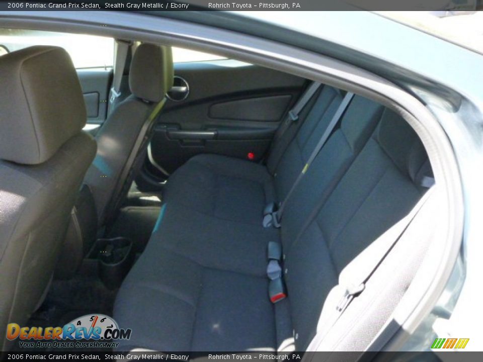2006 Pontiac Grand Prix Sedan Stealth Gray Metallic / Ebony Photo #5