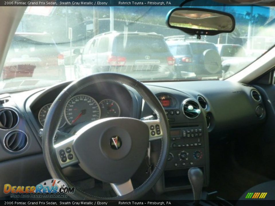 2006 Pontiac Grand Prix Sedan Stealth Gray Metallic / Ebony Photo #6