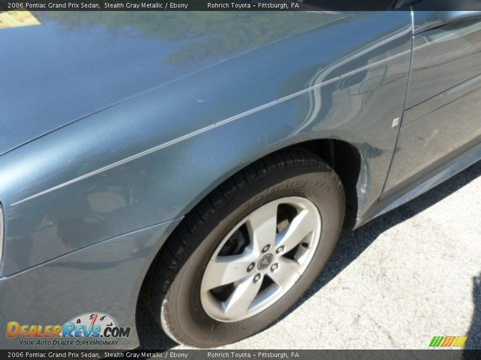 2006 Pontiac Grand Prix Sedan Stealth Gray Metallic / Ebony Photo #8