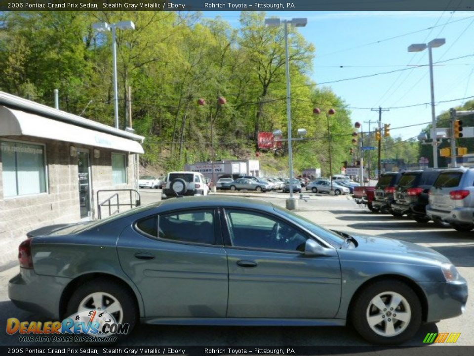 2006 Pontiac Grand Prix Sedan Stealth Gray Metallic / Ebony Photo #10