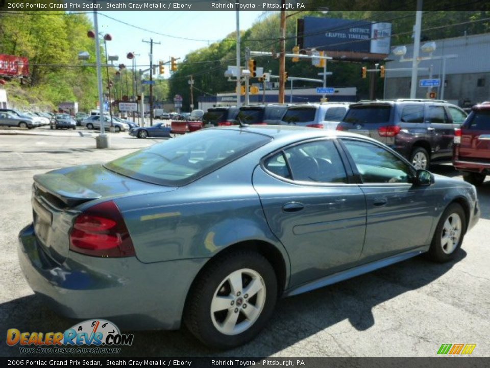2006 Pontiac Grand Prix Sedan Stealth Gray Metallic / Ebony Photo #11