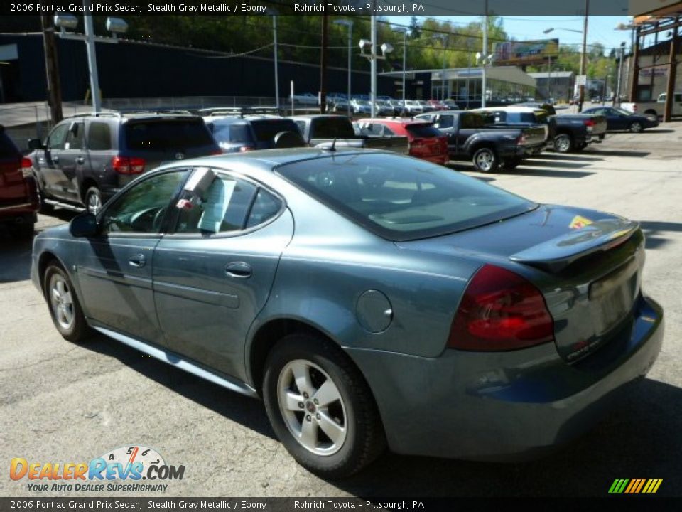 2006 Pontiac Grand Prix Sedan Stealth Gray Metallic / Ebony Photo #13