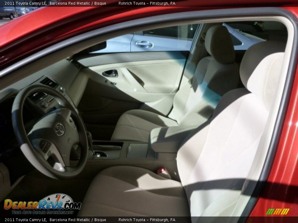 2011 Toyota Camry LE Barcelona Red Metallic / Bisque Photo #4