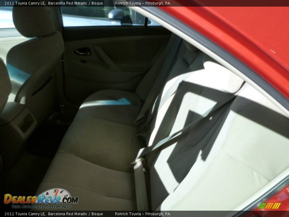 2011 Toyota Camry LE Barcelona Red Metallic / Bisque Photo #5