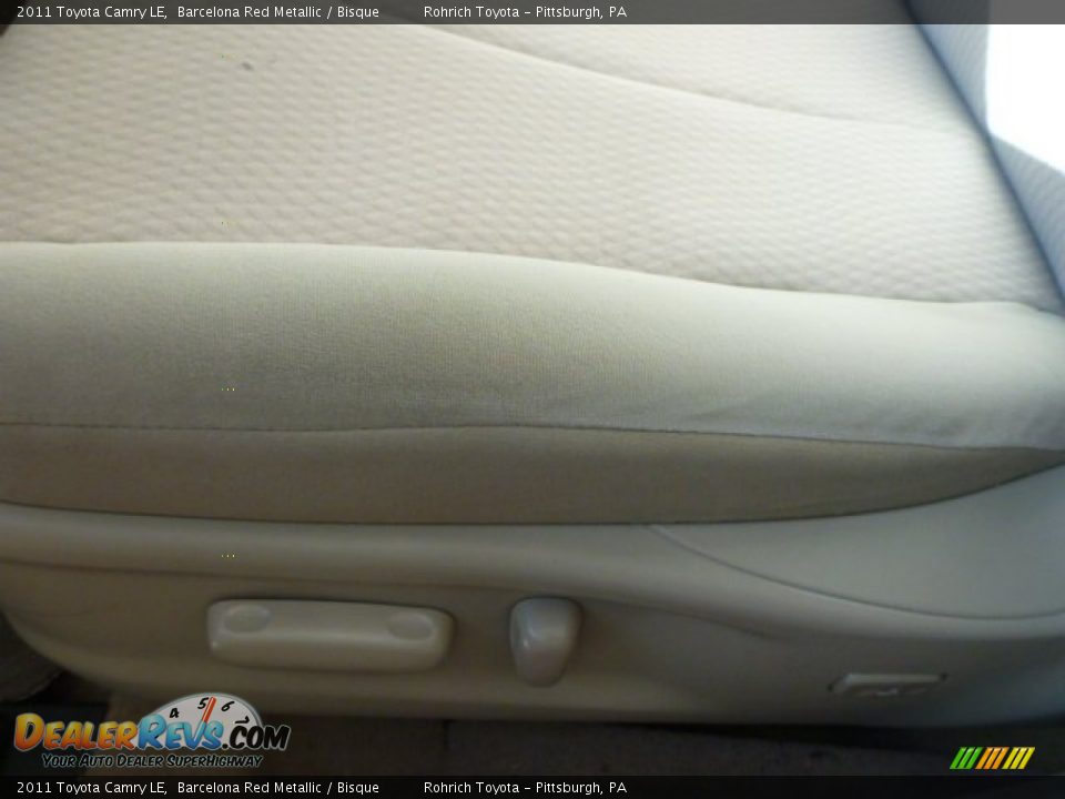 2011 Toyota Camry LE Barcelona Red Metallic / Bisque Photo #7