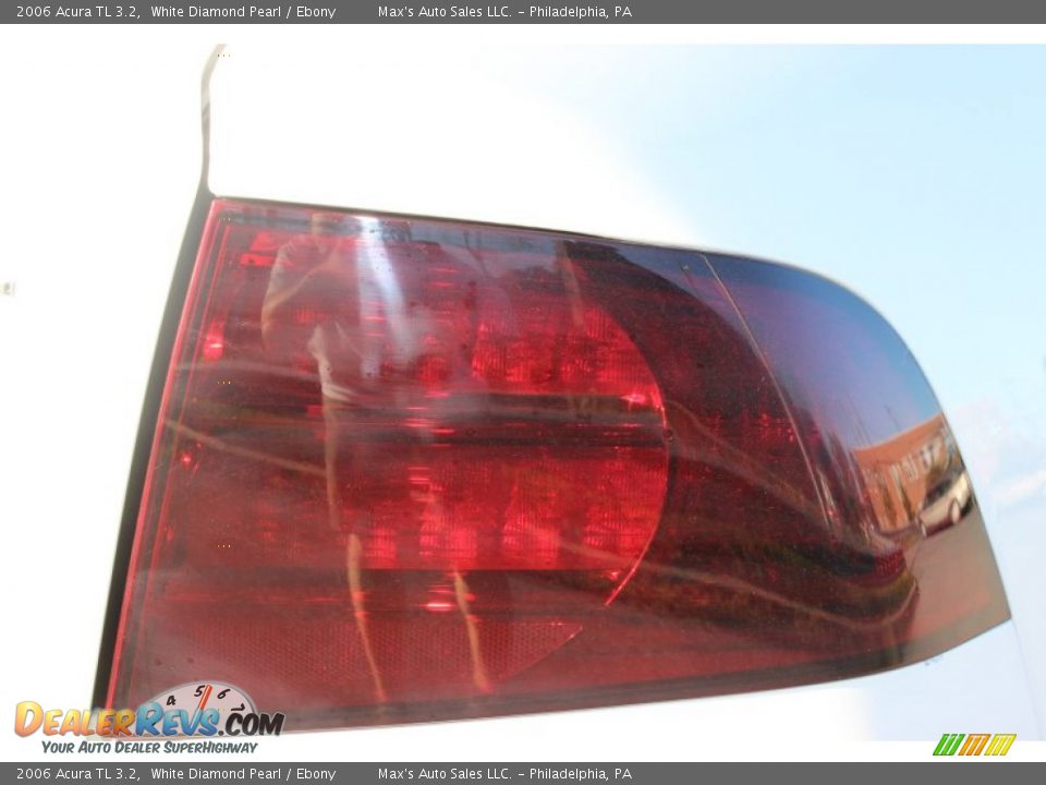 2006 Acura TL 3.2 White Diamond Pearl / Ebony Photo #31