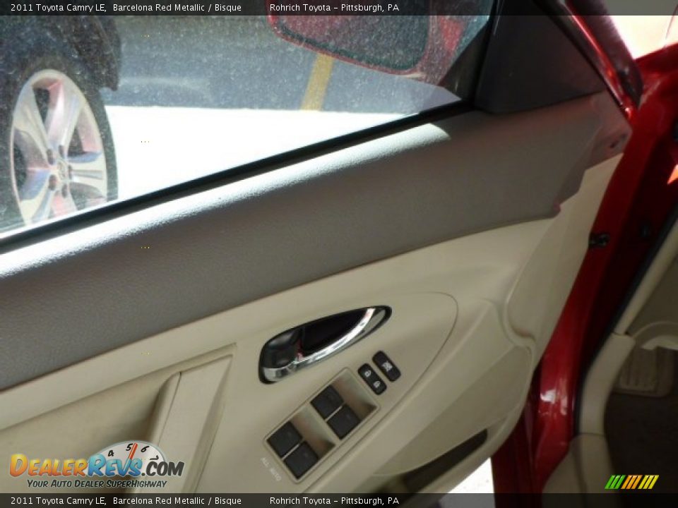 2011 Toyota Camry LE Barcelona Red Metallic / Bisque Photo #16