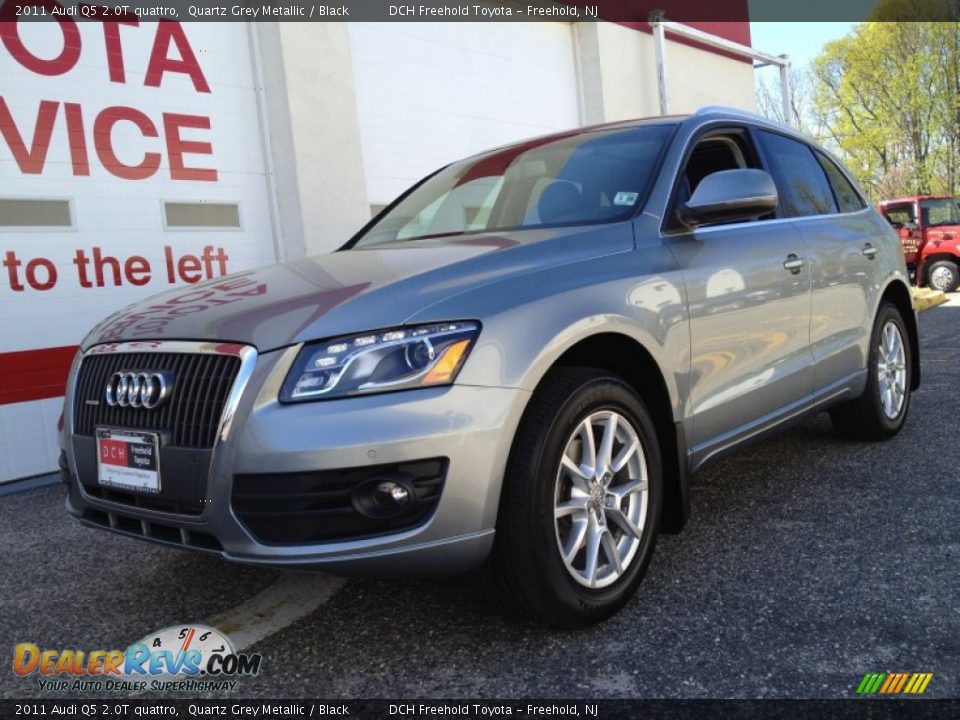 2011 Audi Q5 2.0T quattro Quartz Grey Metallic / Black Photo #1