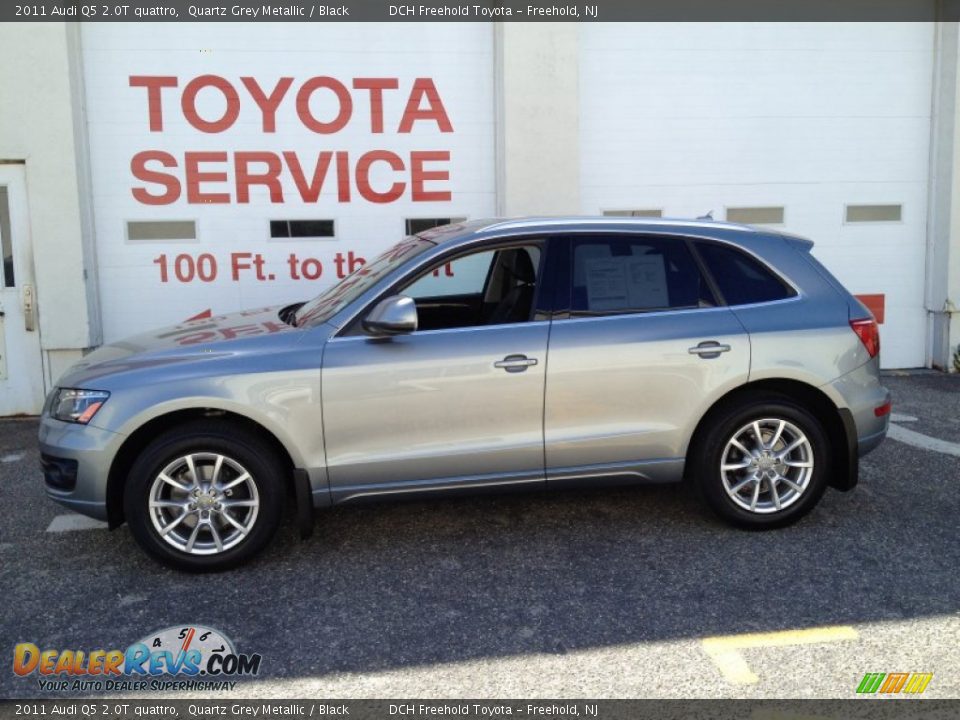 2011 Audi Q5 2.0T quattro Quartz Grey Metallic / Black Photo #3