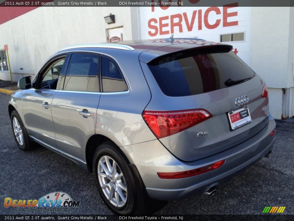2011 Audi Q5 2.0T quattro Quartz Grey Metallic / Black Photo #4