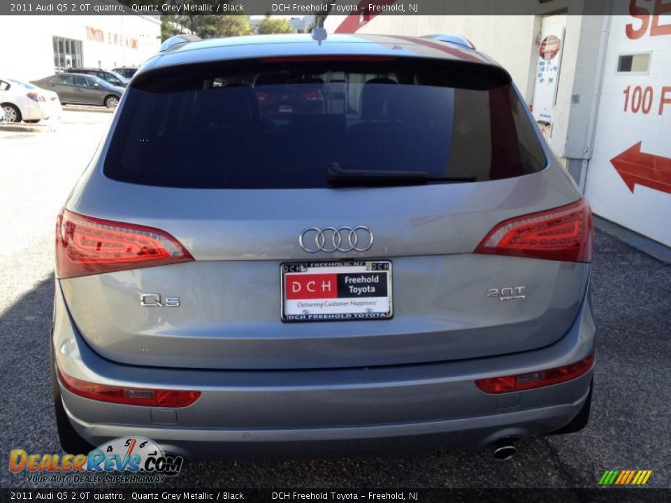 2011 Audi Q5 2.0T quattro Quartz Grey Metallic / Black Photo #5
