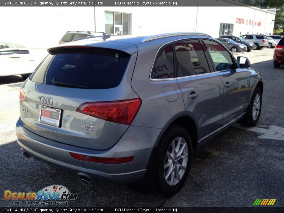 2011 Audi Q5 2.0T quattro Quartz Grey Metallic / Black Photo #6