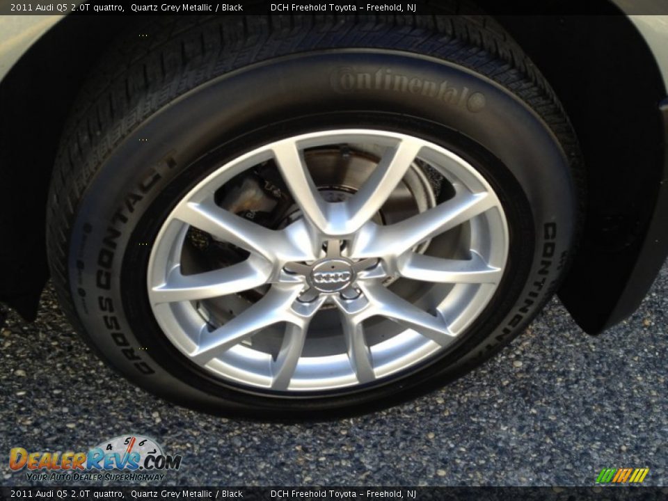 2011 Audi Q5 2.0T quattro Quartz Grey Metallic / Black Photo #7