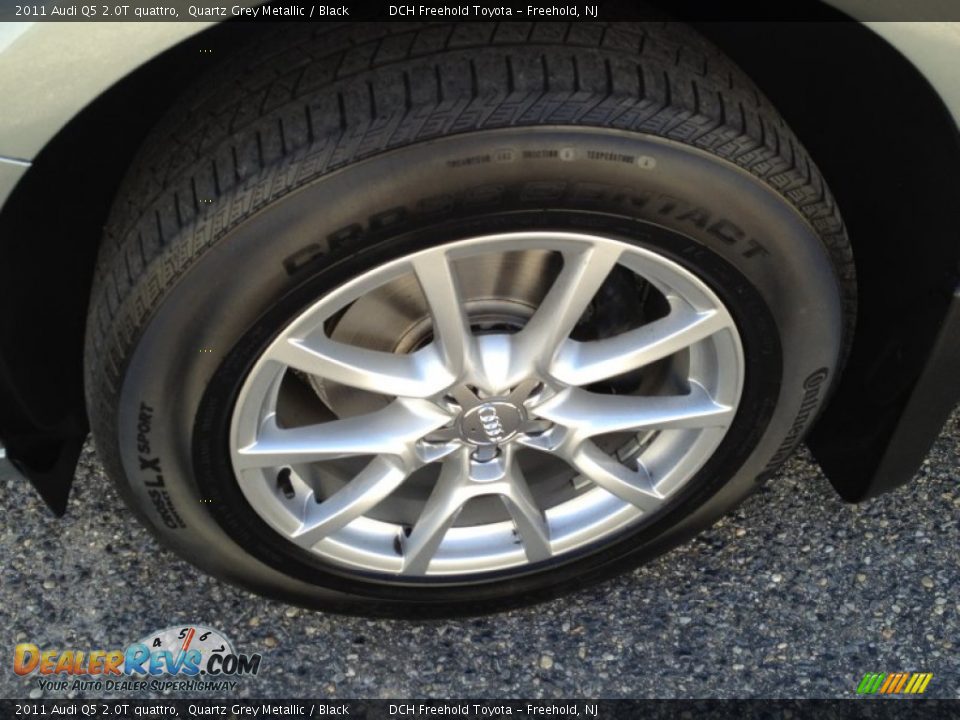 2011 Audi Q5 2.0T quattro Quartz Grey Metallic / Black Photo #8
