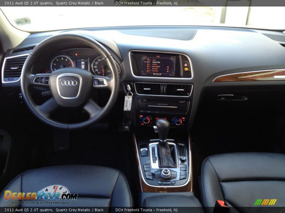 2011 Audi Q5 2.0T quattro Quartz Grey Metallic / Black Photo #12