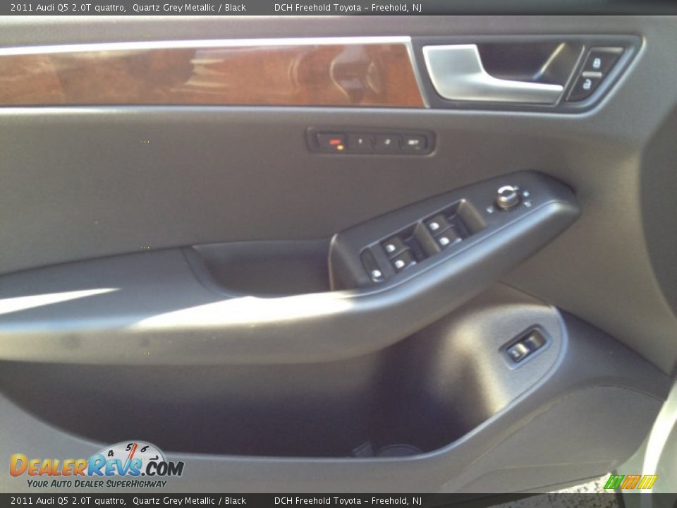 2011 Audi Q5 2.0T quattro Quartz Grey Metallic / Black Photo #14