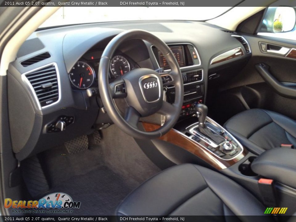 2011 Audi Q5 2.0T quattro Quartz Grey Metallic / Black Photo #15
