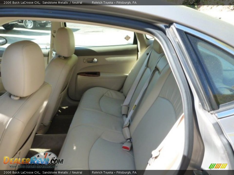 Rear Seat of 2006 Buick LaCrosse CXL Photo #5