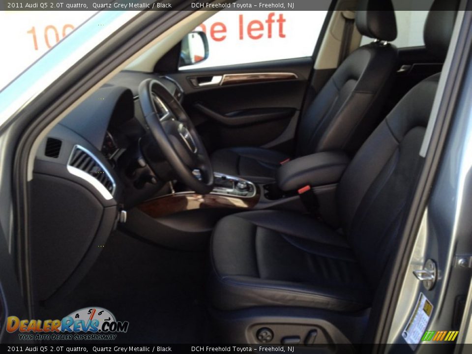 2011 Audi Q5 2.0T quattro Quartz Grey Metallic / Black Photo #16