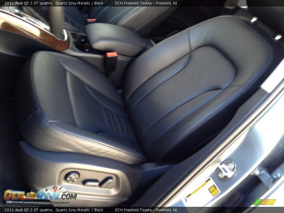 2011 Audi Q5 2.0T quattro Quartz Grey Metallic / Black Photo #17