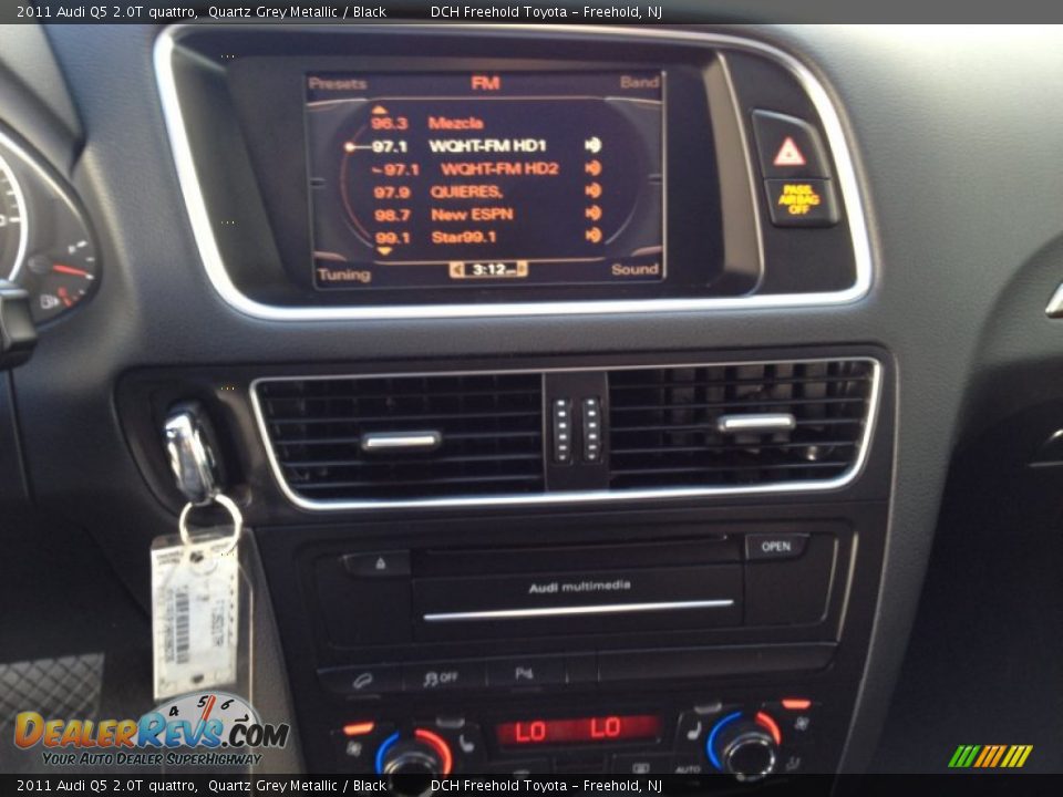 2011 Audi Q5 2.0T quattro Quartz Grey Metallic / Black Photo #20