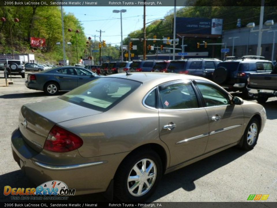 2006 Buick LaCrosse CXL Sandstone Metallic / Neutral Photo #11