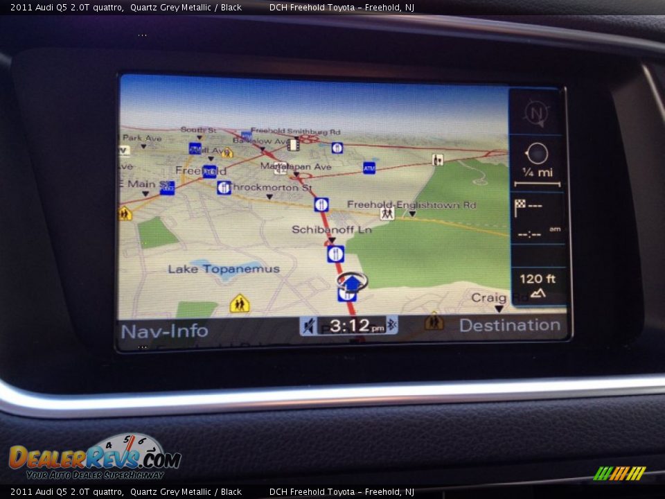 2011 Audi Q5 2.0T quattro Quartz Grey Metallic / Black Photo #21