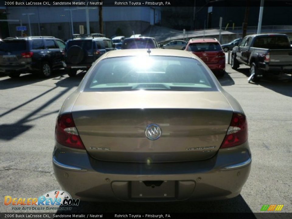 2006 Buick LaCrosse CXL Sandstone Metallic / Neutral Photo #12