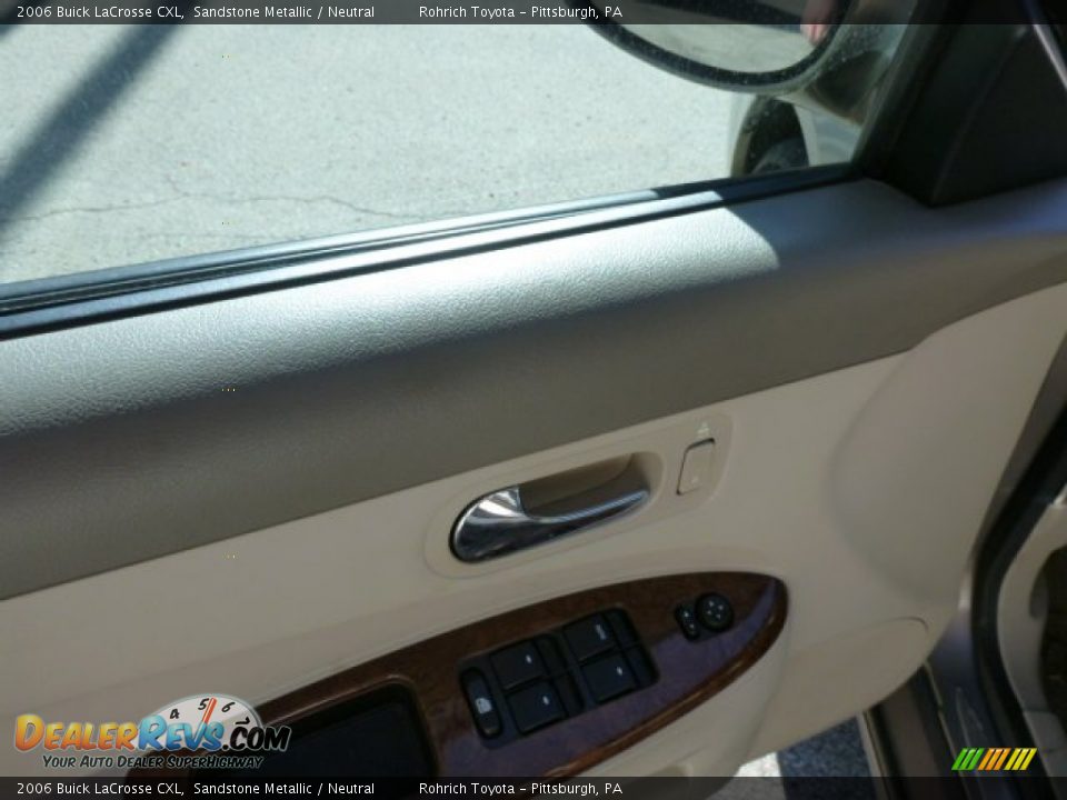 2006 Buick LaCrosse CXL Sandstone Metallic / Neutral Photo #16